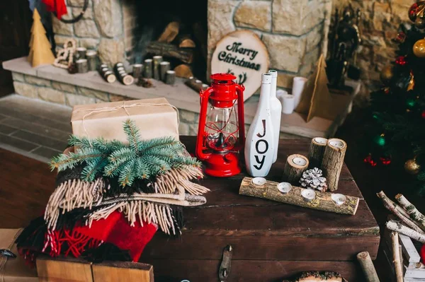 Bela decoração de Natal — Fotografia de Stock