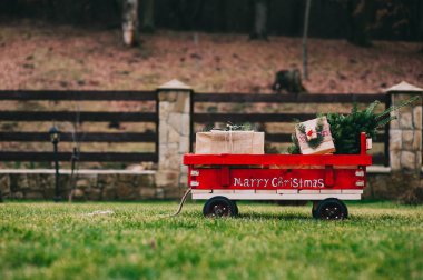  Noel ağacı ile sepeti