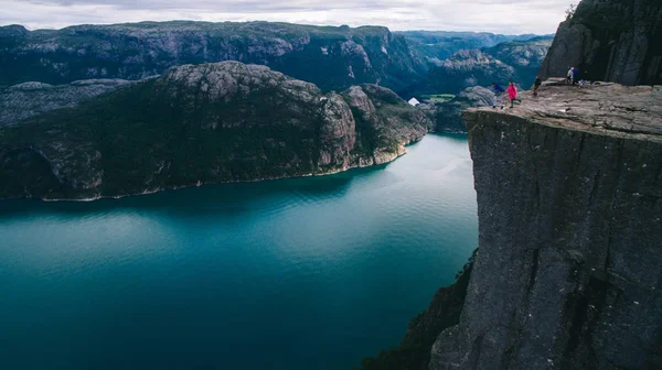 Belas montanhas do norway — Fotografia de Stock