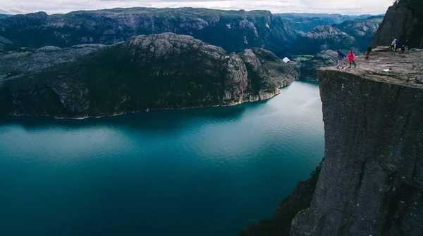 Belas montanhas do norway — Fotografia de Stock