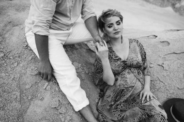 Hamile kadın ve erkek