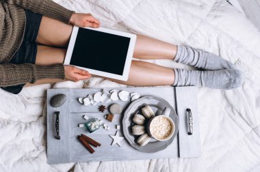 kahve yatak konsepti