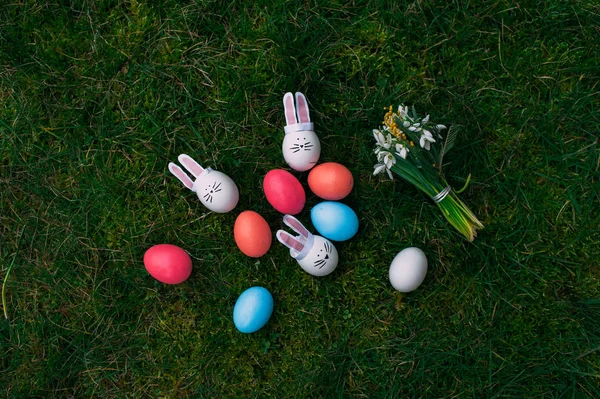 Cute easter card — Stock Photo, Image