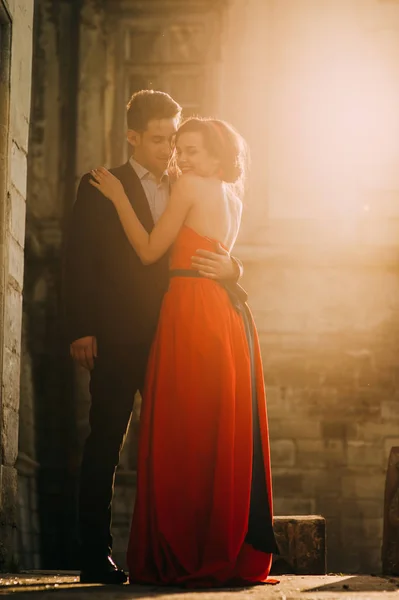 Young beautiful couple — Stock Photo, Image