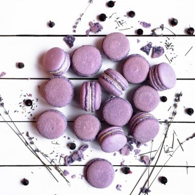 Lezzetli Fransız macarons
