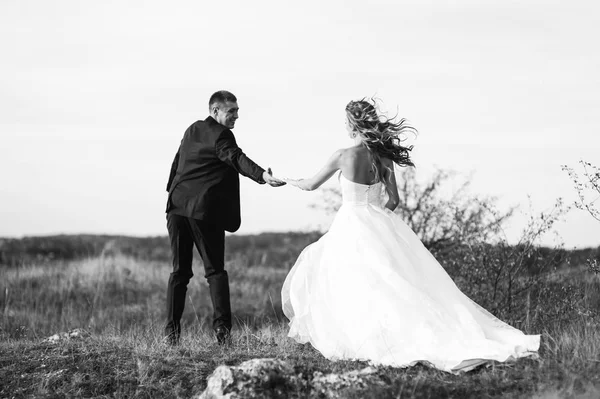 Vackra bröllop par — Stockfoto