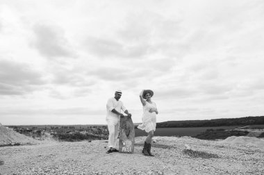 Hamile kadın ve erkek 