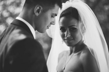 Güzel gelin ve damat