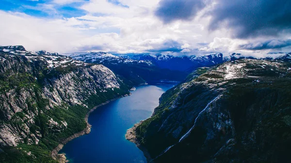 美丽的挪威风景 — 图库照片