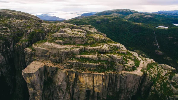 Landschaften in den Bergen. Norwegen — Stockfoto