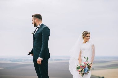 Güzel gelin ve damat