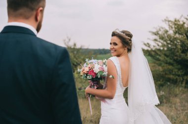 Güzel gelin ve damat