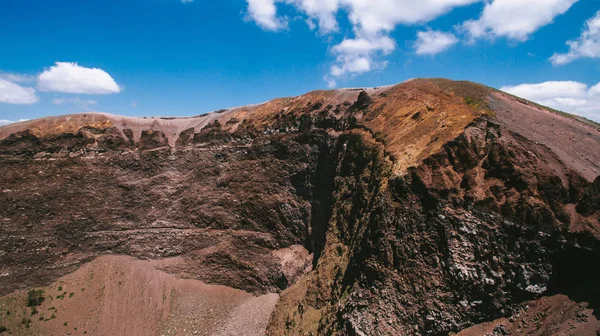 维苏威火山火山口 — 图库照片