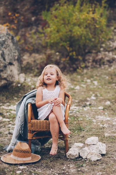 Bambina felice — Foto Stock