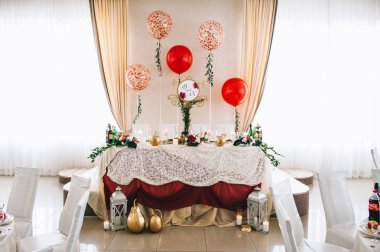 Restaurant dekorasyon düğün için