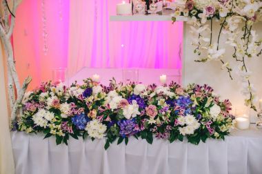 Restaurant dekorasyon düğün için