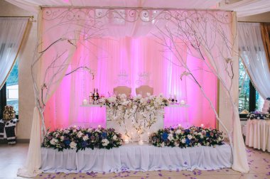 Restaurant dekorasyon düğün için