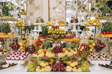 Meyve resepsiyonlar düğün