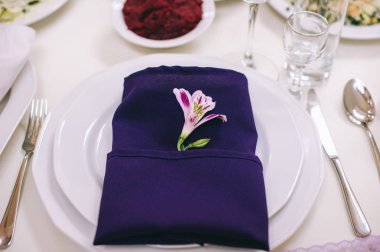 Düğün için Tablo ayarı