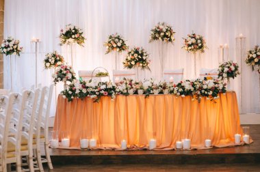 Restaurant dekorasyon düğün için