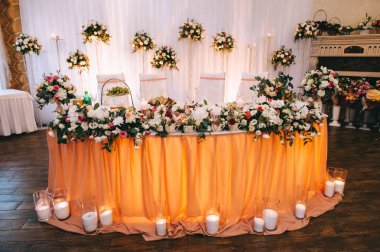 Restaurant dekorasyon düğün için