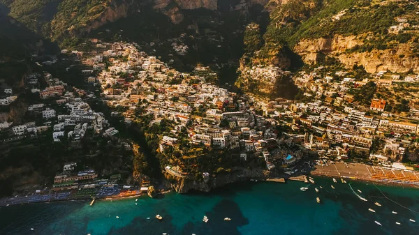 Vista panoramica del litorale italiano — Foto Stock