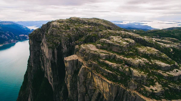 Die zunge der trolle, norwegen — Stockfoto