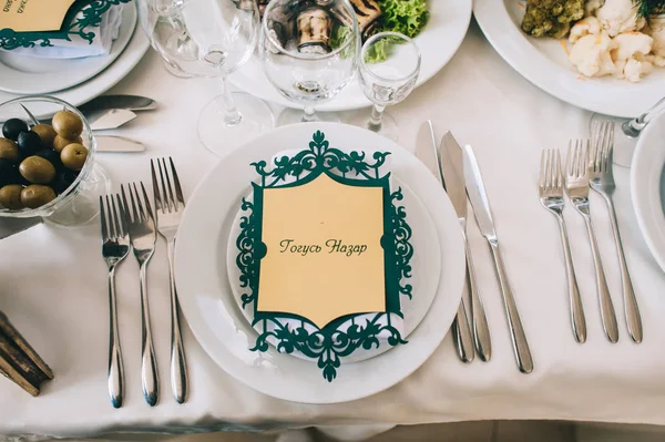 Düğün için Tablo ayarı