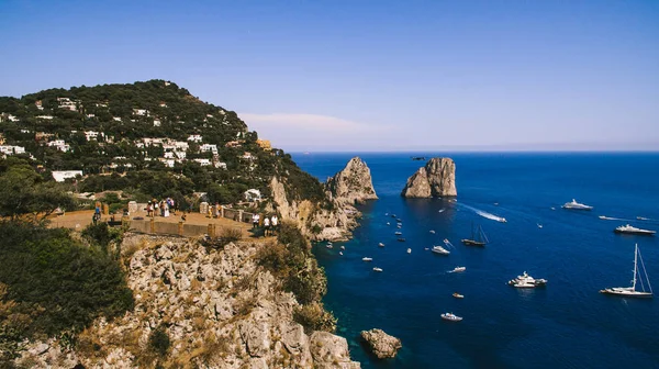 Scenic view of coastline of Italy — Stock Photo, Image