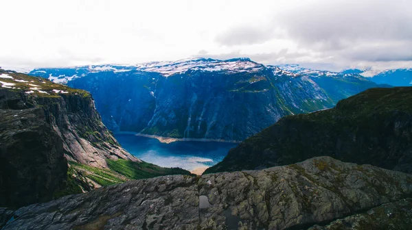 ノルウェーの荒らし舌 — ストック写真