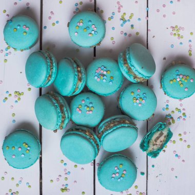 tatlı Fransız macarons