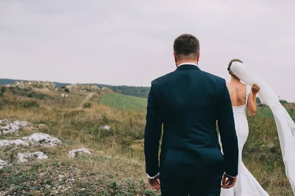 Pareja feliz boda — Foto de Stock