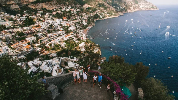 The coastline of Italy is from the air — Stock Photo, Image