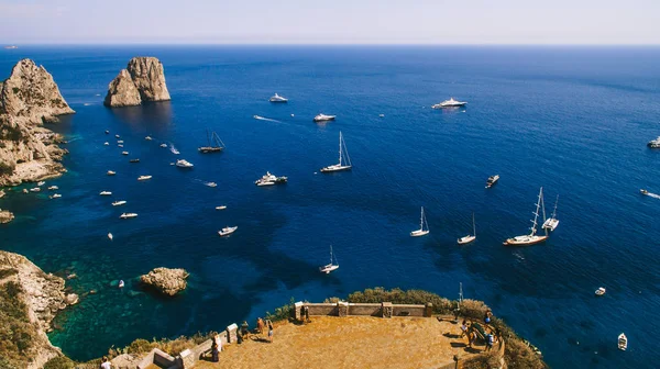 Scenic View Coastline Italy Air — Stock Photo, Image