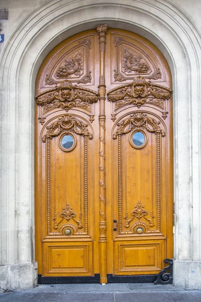 gothic wooden doors, broken arch