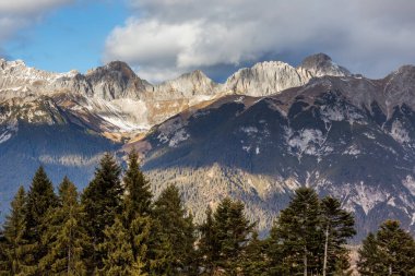 Avusturya Alplerinde güzel görünümü