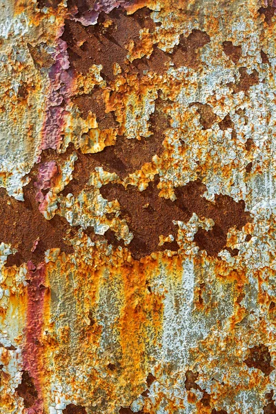 Vecchia superficie verniciata con vernici ad olio rustiche — Foto Stock