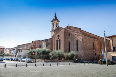 Florence. İtalya. 25 Eylül 2017: güneşli bir günde Floransa'da katedral
