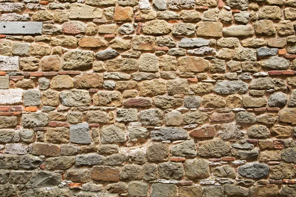 Parede de pedra seca textura fundo — Fotografia de Stock