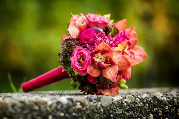 Bröllop bukett blommor — Stockfoto