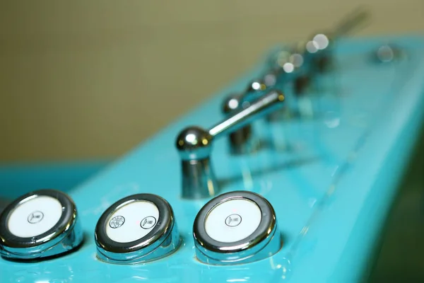 Hydro massage baths in hotel spa center