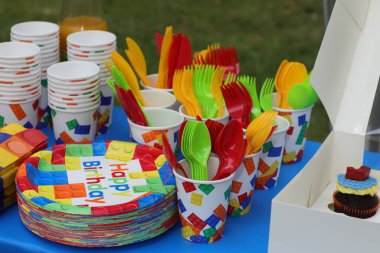 Çocuk Doğum günü için iç dekorasyon