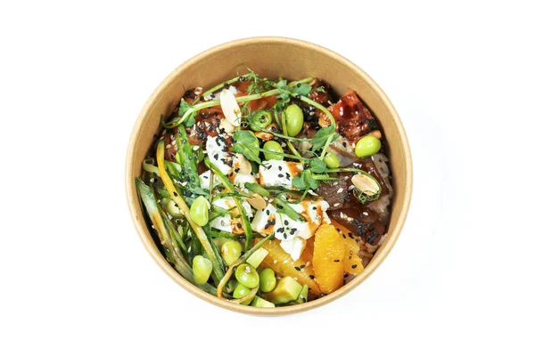 Geleneksel Hawaii Sebzeli Poke