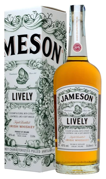 Irish Whiskey Jameson Lively — Stock Photo, Image