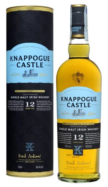 Irish Whiskey Knappogue Castle 12 Years Old — Stock Photo, Image