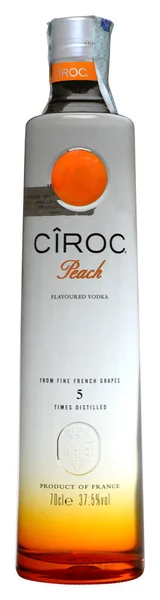 Bottiglia di Vodka Ciroc Peach — Foto Stock