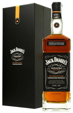 Amerikan viski Jack Daniel's Sinatra seçin şişe