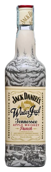 Amerikan viski Jack Daniel's kış Jack şişe — Stok fotoğraf