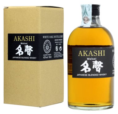 Japon viski Akashi Meisei şişe