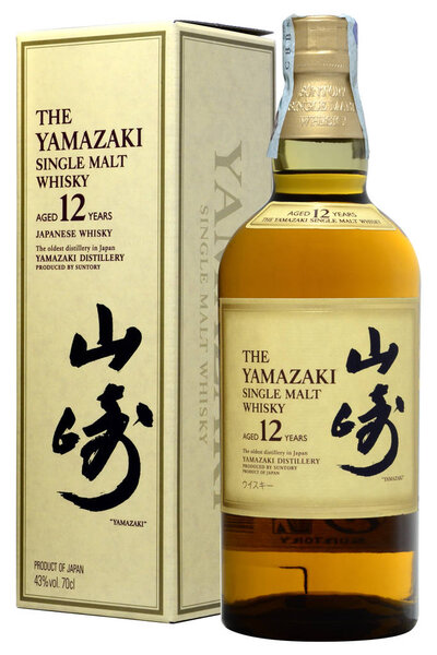 Бутылка японского виски Ямадзаки 12 йен.
.